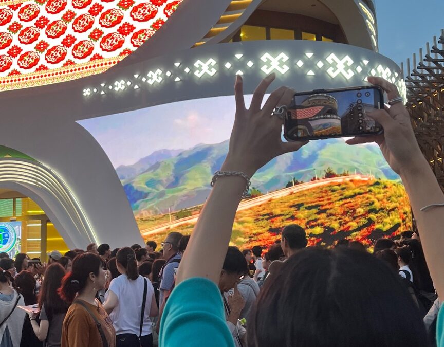 いざ万博へ！夕方からリフレッシュタイム♪