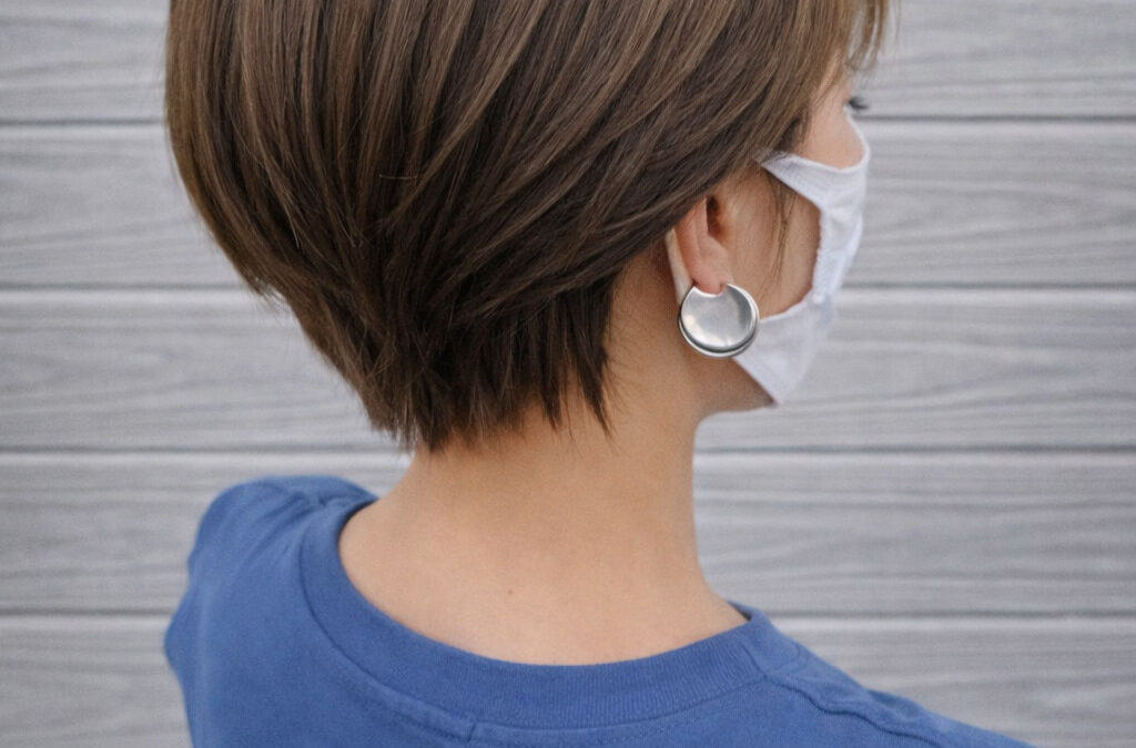 横からの形にこだわった大人ショート