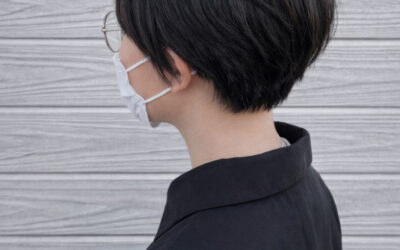 横顔がきれいに見える大人ショート